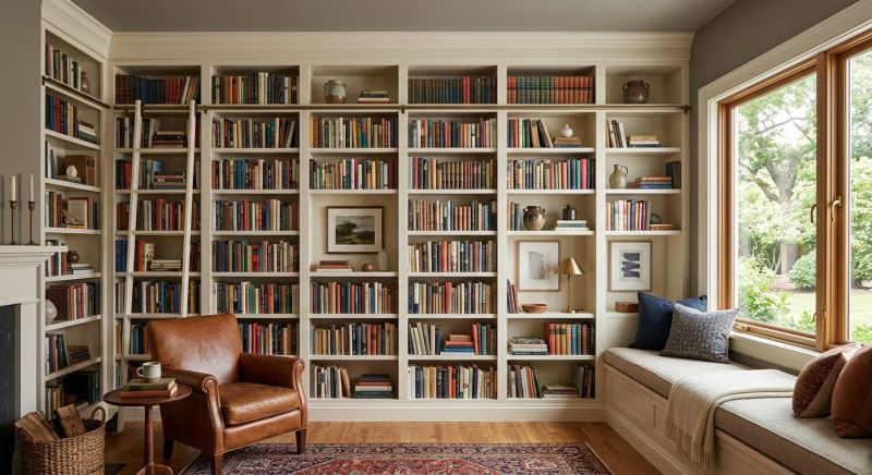 Bookshelves Installation in Durham, NC