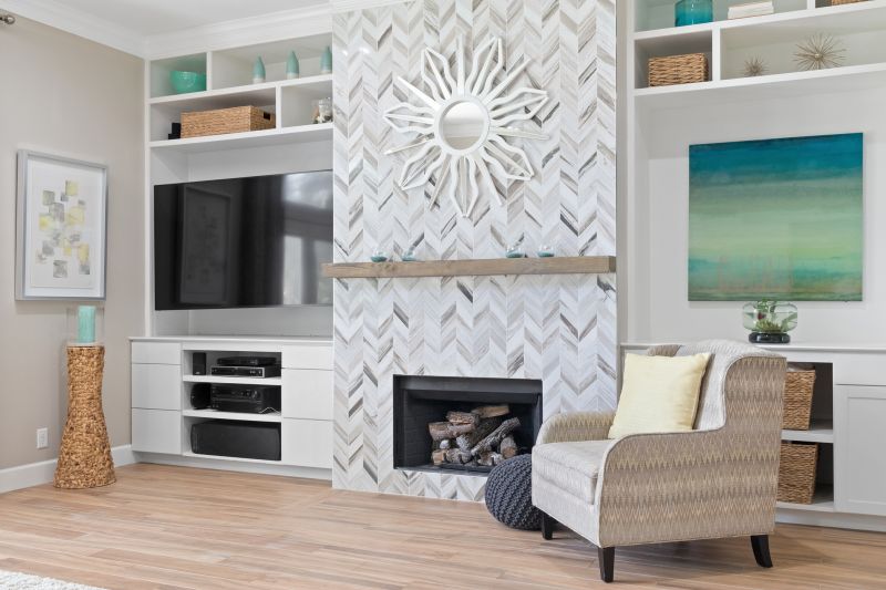 Fireplace Cabinet Installation in Greensboro, NC