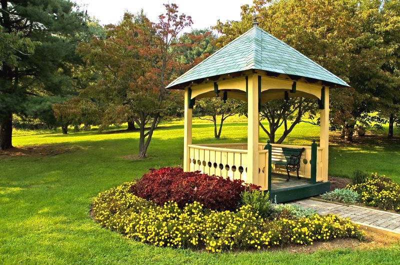 Hexagon Gazebo Installation in Kansas City, KS