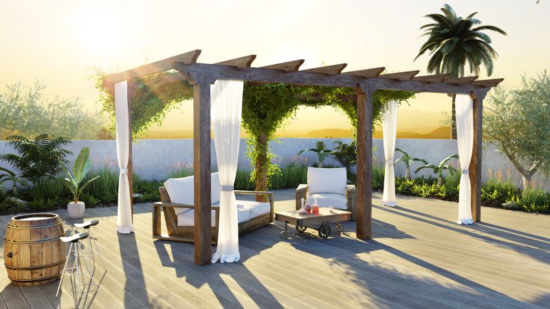 Hot Tub Pergola Installation in Wilmington, NC