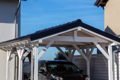 Elegant Wooden Carports